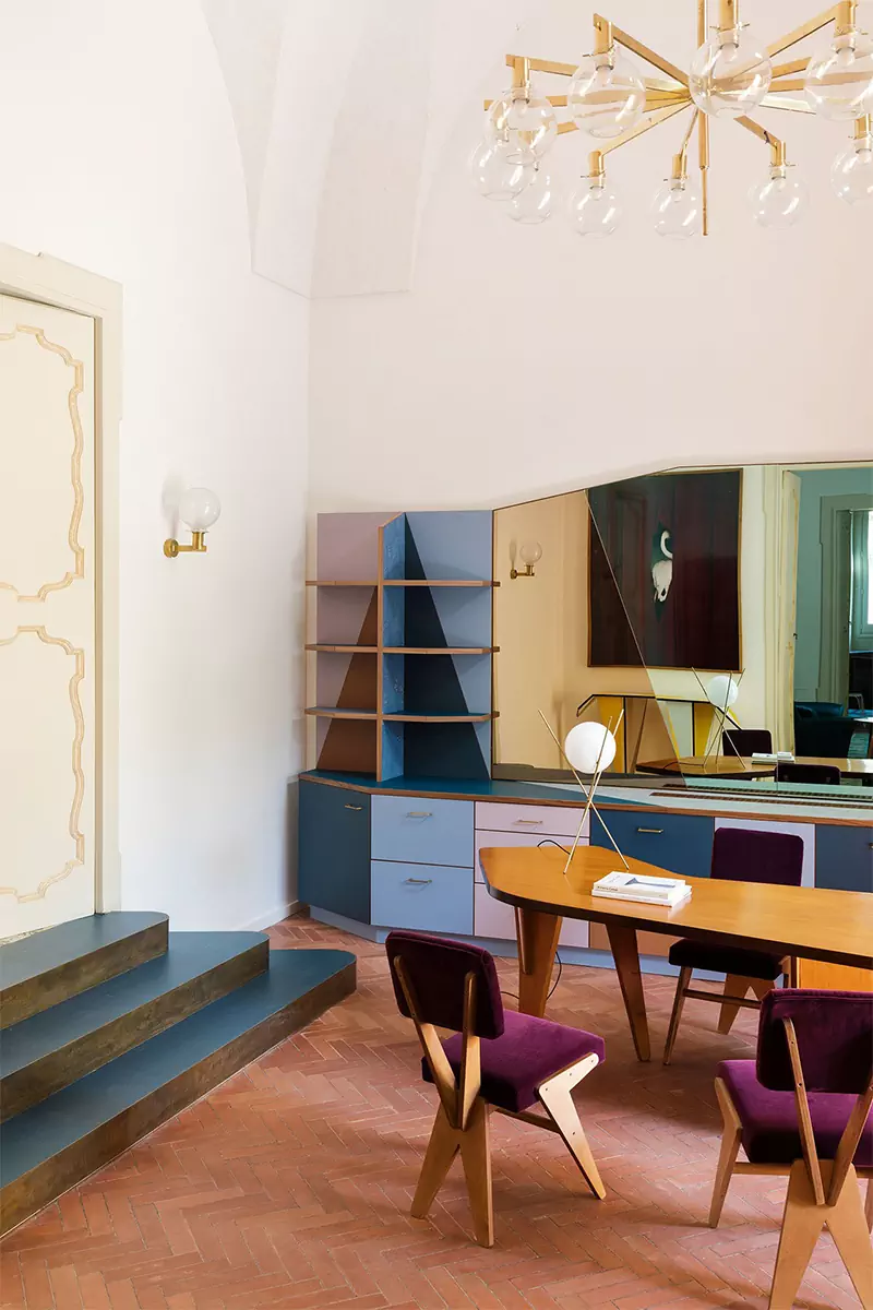 Сюрреалистичный интерьер бутик-отеля в королевском палаццо XIV века — проект Анны-Марии Энсельми