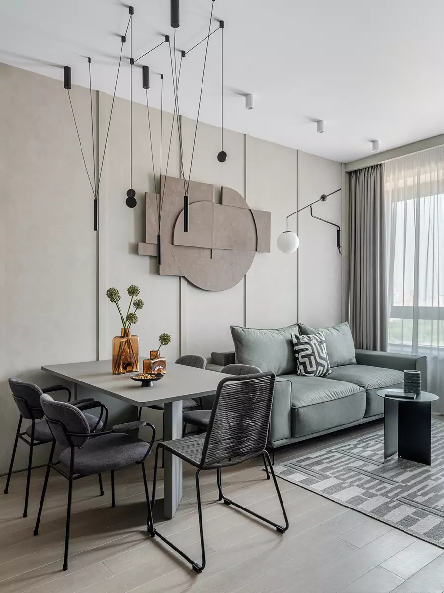 Функциональный интерьер маленькой московской квартиры — проект Дарьи Сатиной