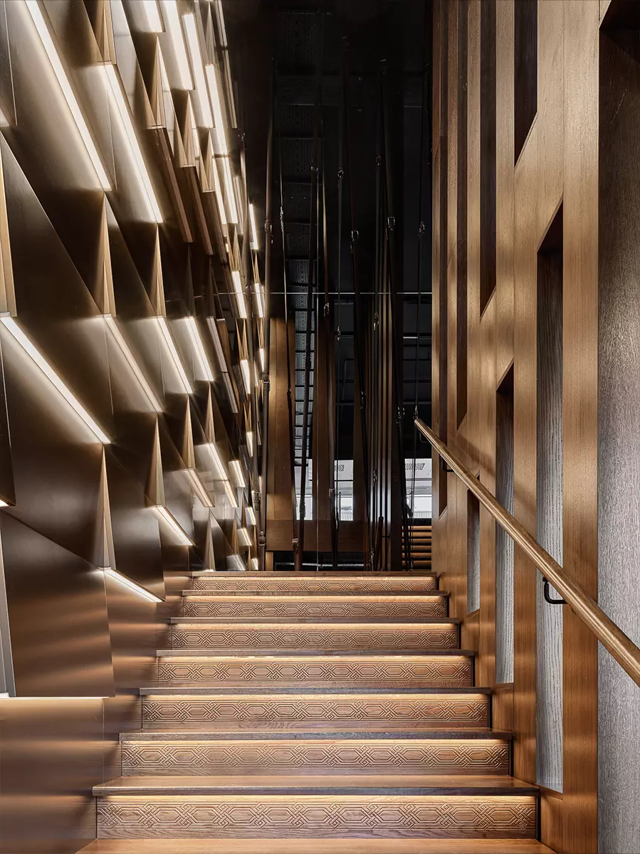 Отсылки к локальной культуре в интерьере премиального ресторана в Ереване — проект Elena Krylova Studio