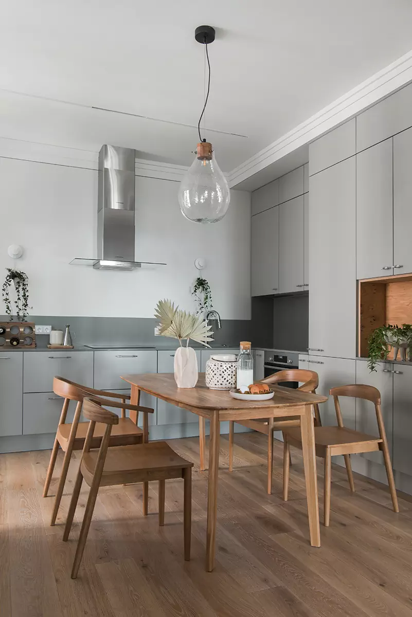 Бархатистые полутона в интерьере квартиры для мамы с дочкой — проект Екатерины Владимировой