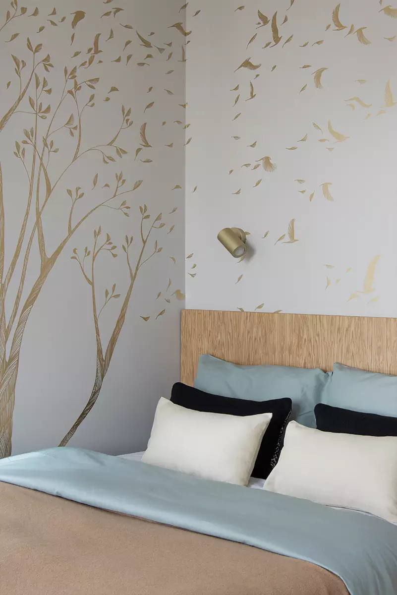 Бархатистые полутона в интерьере квартиры для мамы с дочкой — проект Екатерины Владимировой