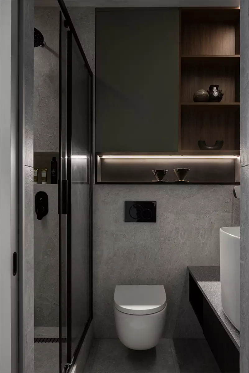 Лаконичный интерьер квартиры площадью 23 квадратных метра — проект Дарьи Максимовой