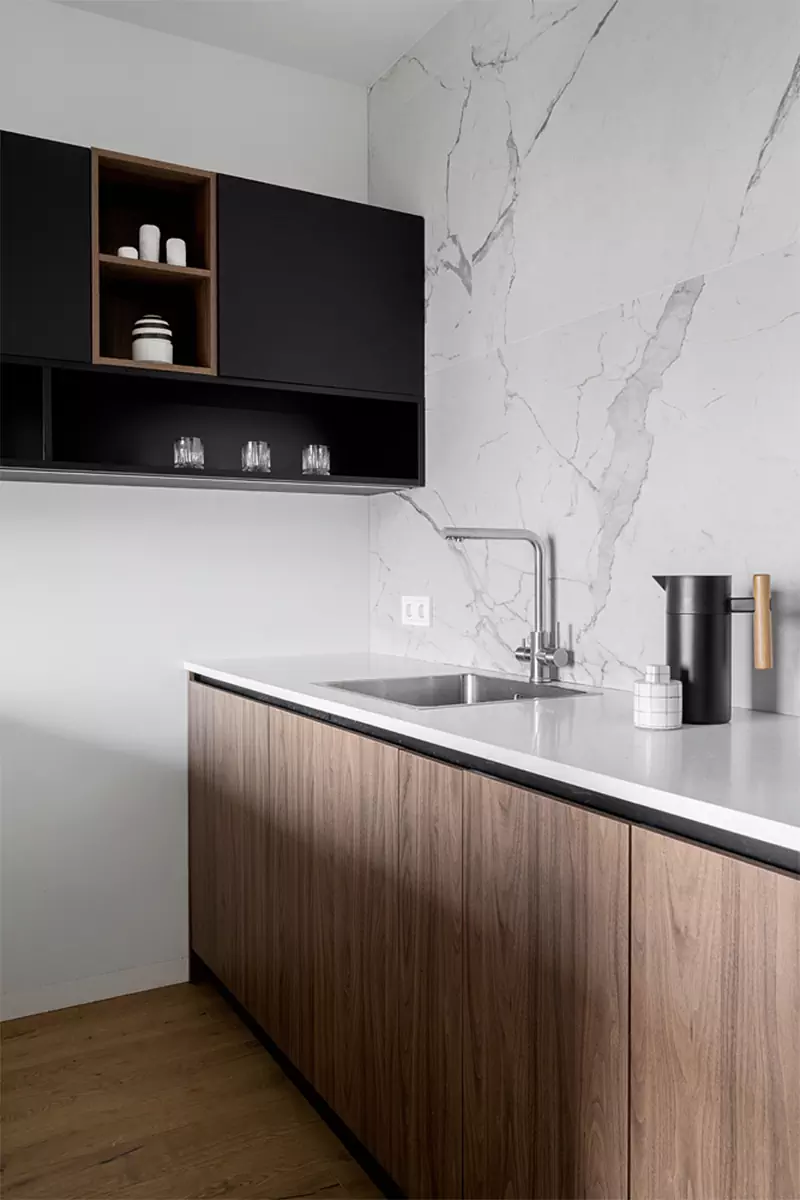 Лаконичный интерьер квартиры площадью 23 квадратных метра — проект Дарьи Максимовой