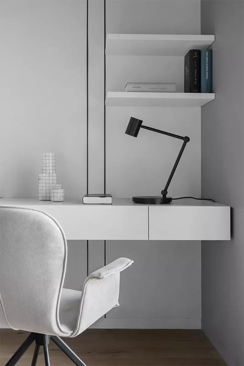 Лаконичный интерьер квартиры площадью 23 квадратных метра — проект Дарьи Максимовой