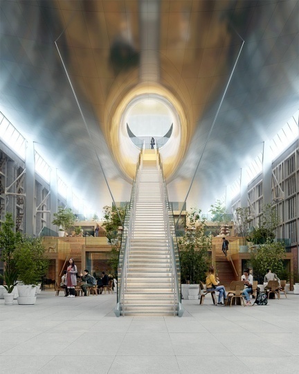 MAD Architects добавят пристройку к бывшему цементному заводу в Шанхае