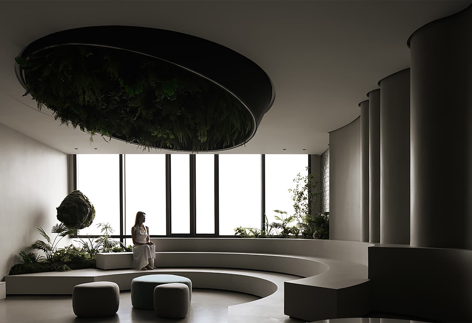 Topway Space Design: Выставочный зал для бренда художественных красок Kabel. Зона отдыха