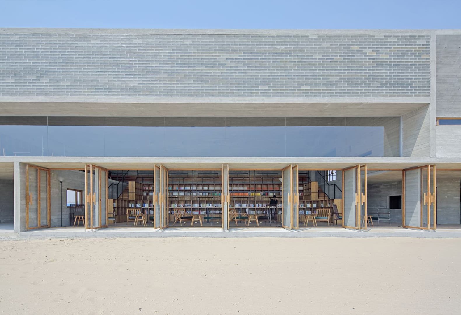 Seashore Library в Beidaihe District (Китай). Проект Vector Architects. Фото: Vector Architects