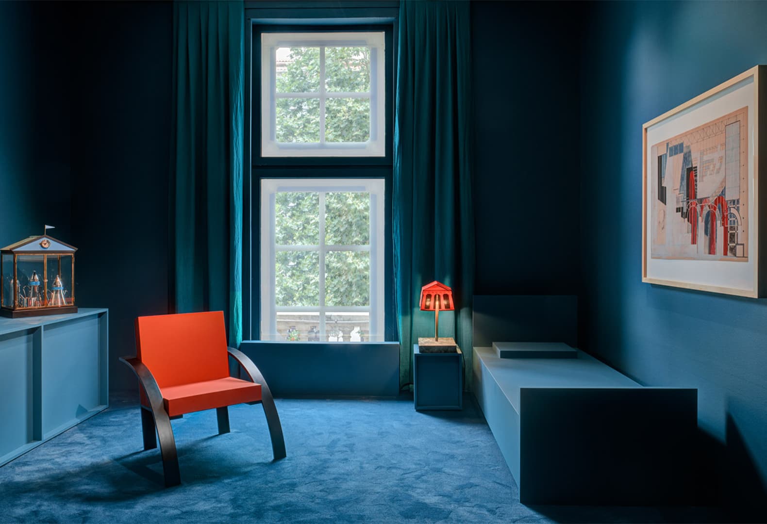 Жан-Батист Фастре: Сценография для выставки Futurissimo в Hotel de Arts (Тулон). Фото: Luc Bertrand