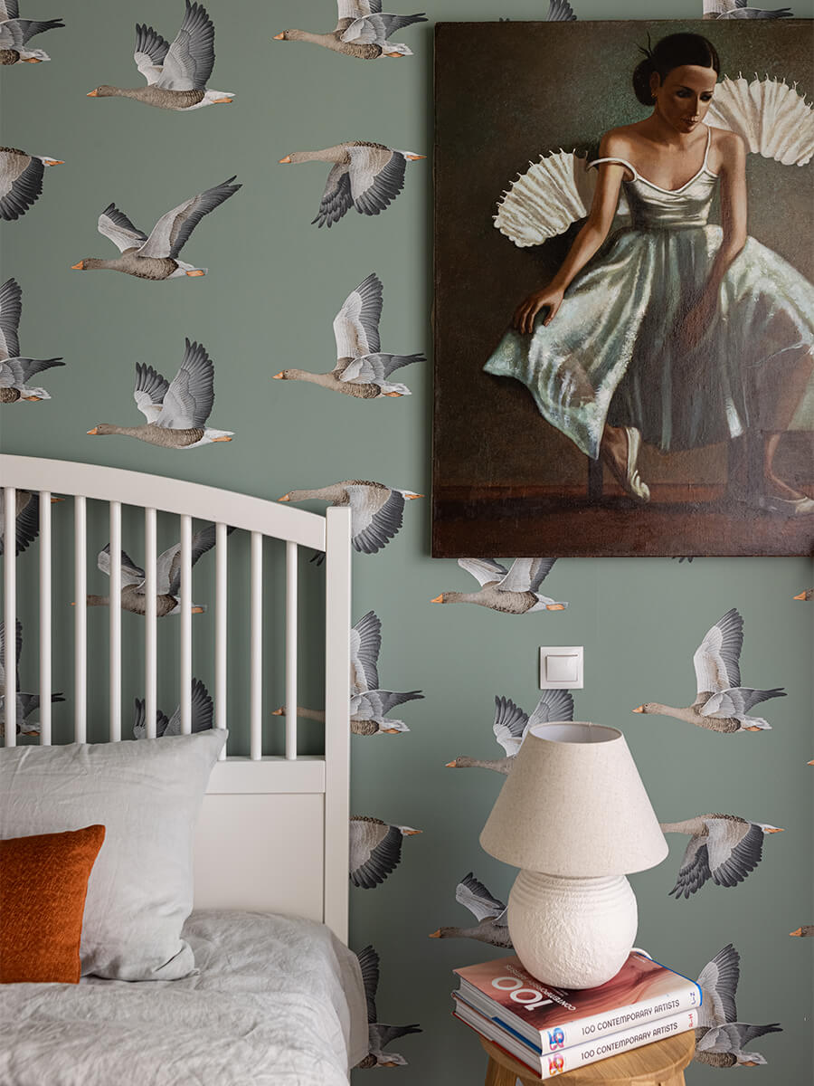 Современное искусство и яркие акценты в интерьере квартиры с террасой — проект Елены Ерашевич