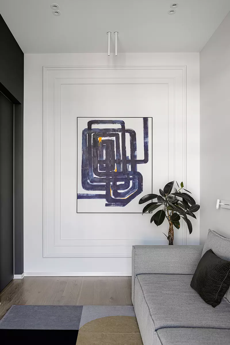 Брутальный, но чувственный интерьер пентхауса с открытой террасой — проект Insight-Studio