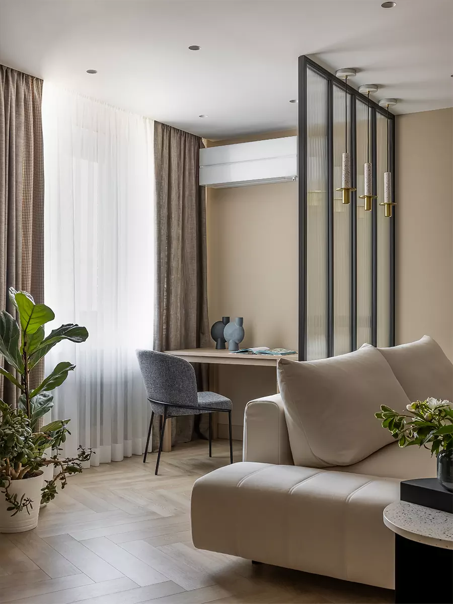 Эффектный интерьер квартиры для жизнерадостной женщины из Тольятти — проект Светланы Сапрыкиной