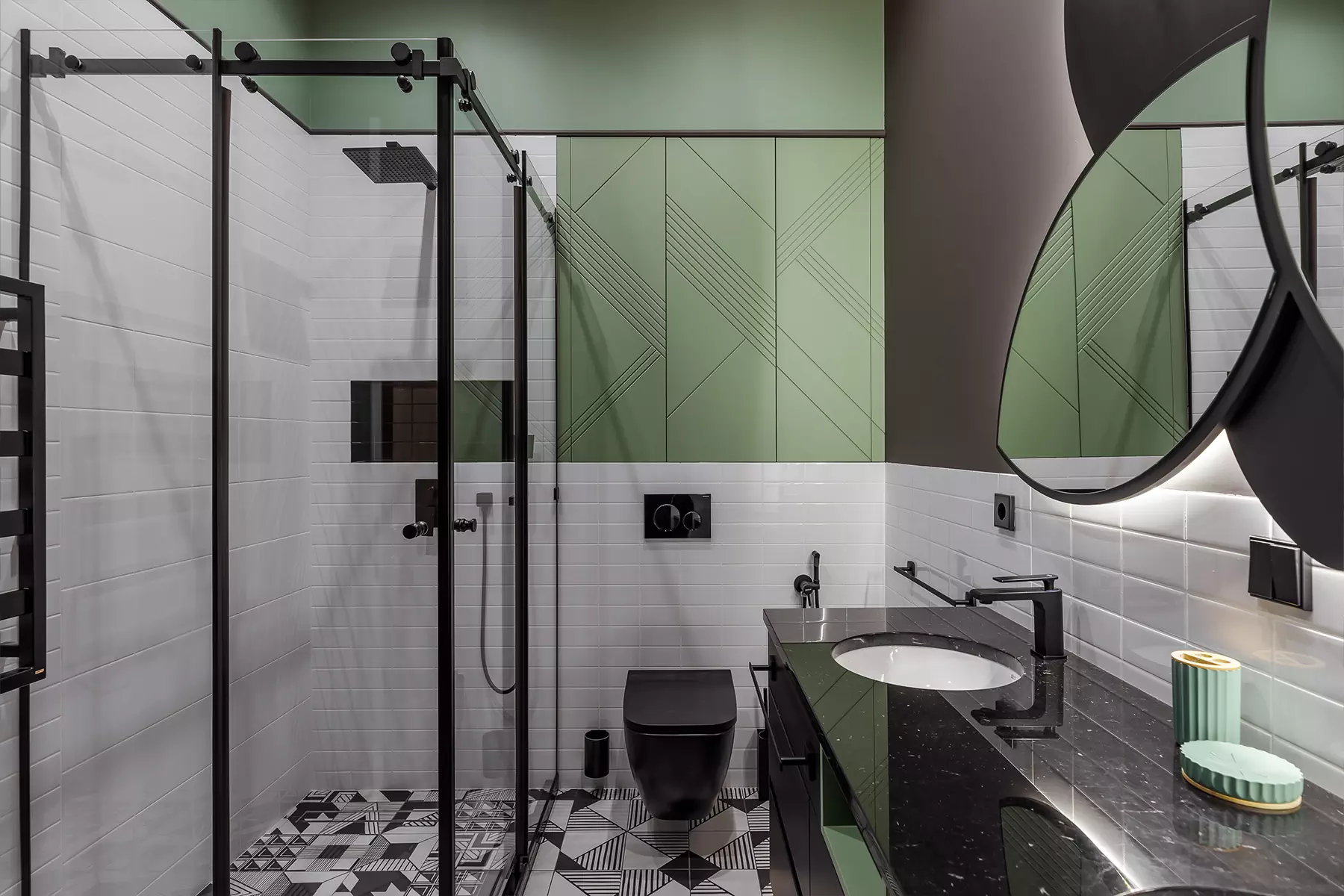 Интерьер семейного дома с французским настроением и библиотекой в английском стиле — проект Ларисы Зверевой