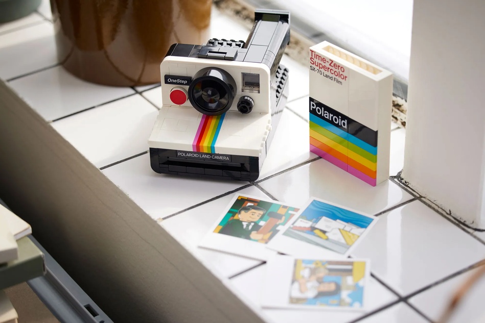 Фотоаппарат Polaroid можно будет собрать из LEGO