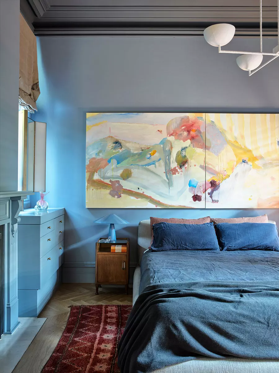 Тысяча и одна деталь в красочном интерьере загородного дома в эдвардианском стиле — проект Flack Studio