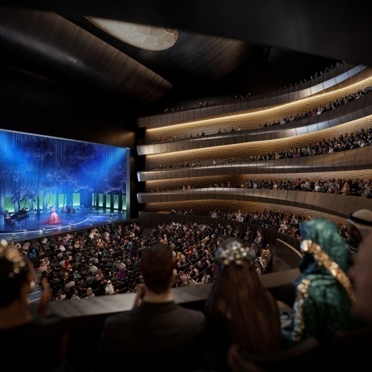 По проекту Snøhetta построят оперный театр в Саудовской Аравии