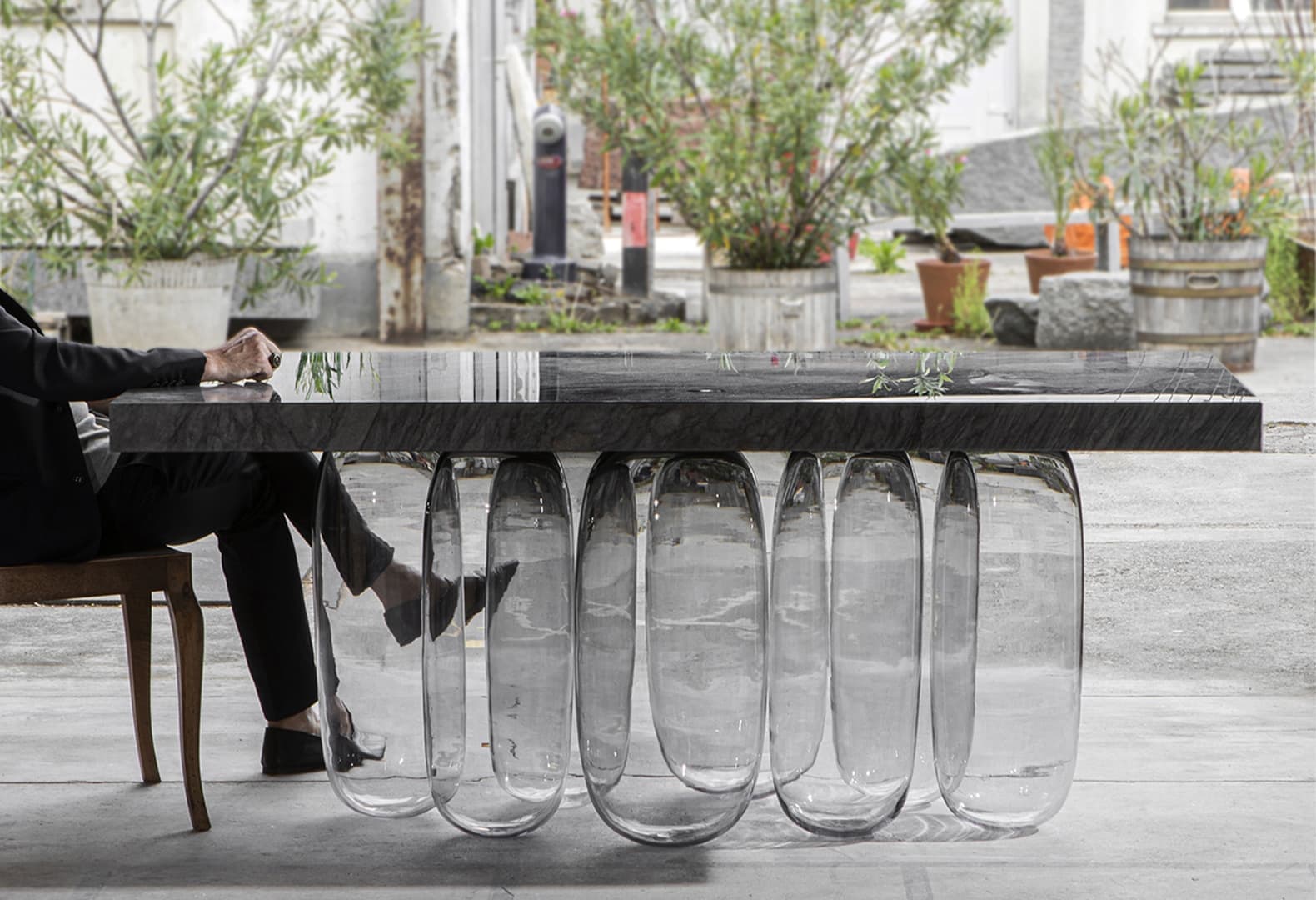 Матье Леаннер: Коллекция Inverted Gravity