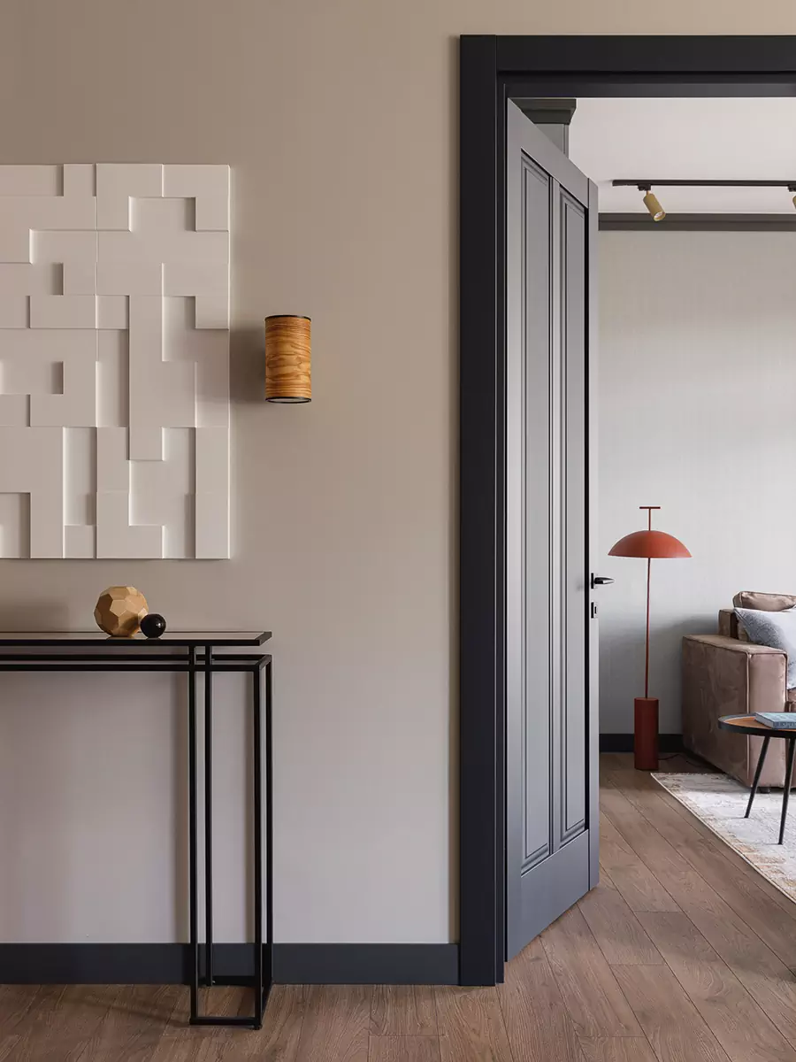 Натуральный камень и детали ручной работы в интерьере квартиры под сдачу в аренду — проект Евгении Николаевой