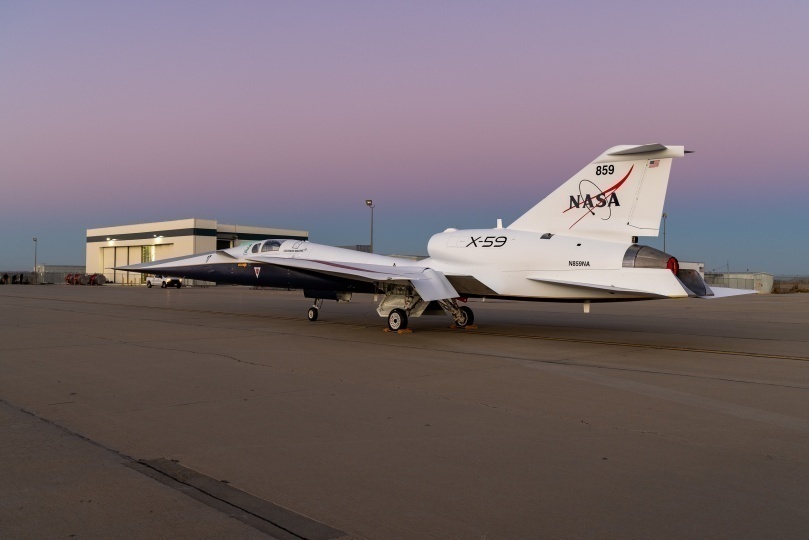 NASA и Lockheed Martin представили сверхзвуковой самолет