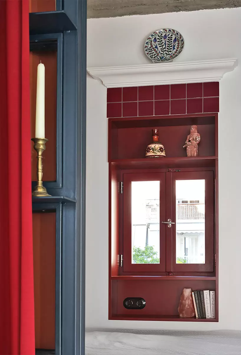 Интерьер эклектичной квартиры площадью 22 квадратных метра для тех человек — проект студии Point Supreme