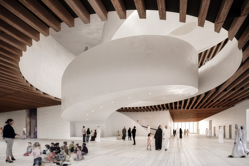 Herzog & de Meuron показали, как будет выглядеть Lusail Museum в Катаре