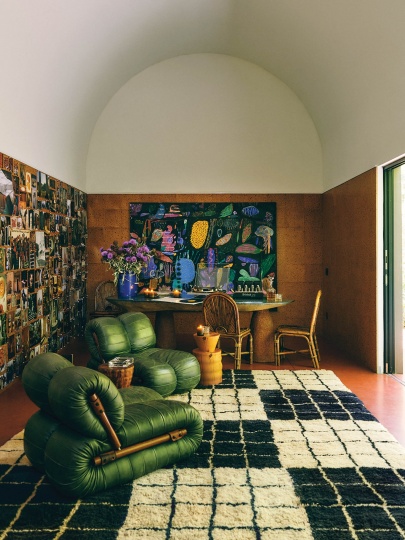 Новая линейка ковров Beni Rugs вдохновлена интерьерами дома по проекту Studio KO