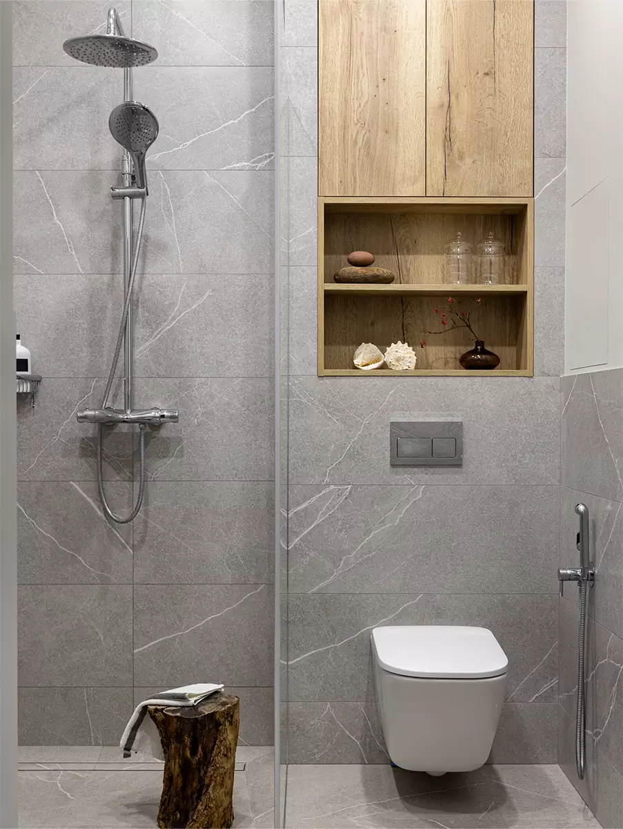 Воздушный и полный света интерьер квартиры с цветовыми акцентами — проект Анастасии Гончаровой