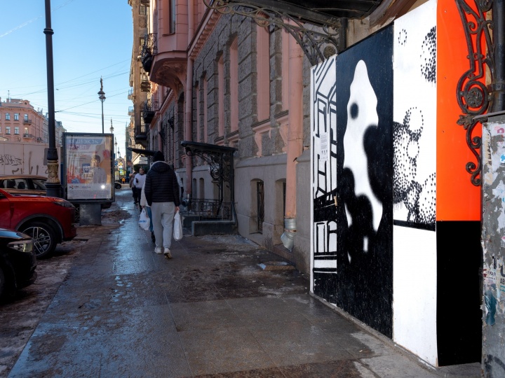 В Санкт-Петербурге художники оформят временные конструкции у дома Бака