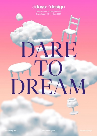 Dare to Dream: студия BIG разработала айдентику фестиваля 3 Days of Design