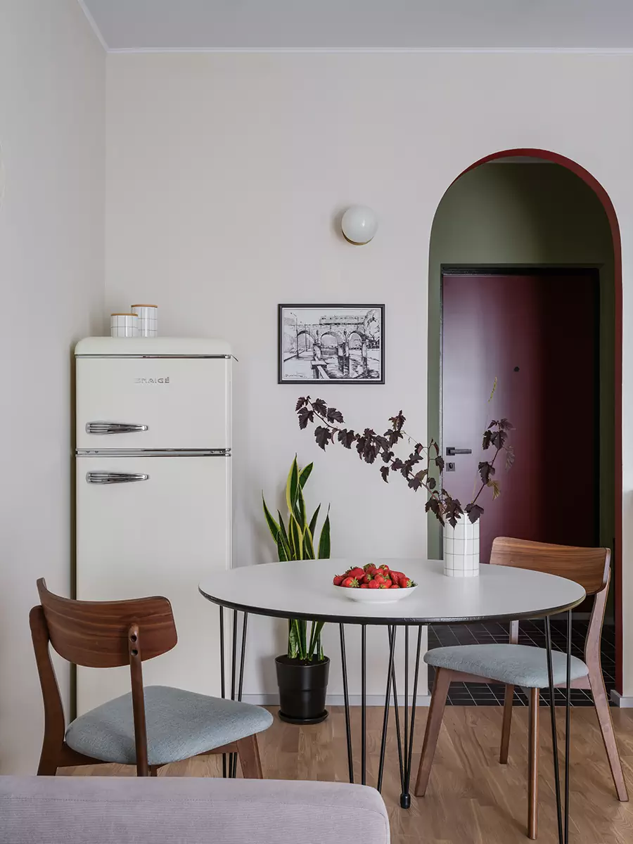 Красочный интерьер квартиры для сдачи в аренду в оживленном подмосковном районе — проект Екатерины Плаховой