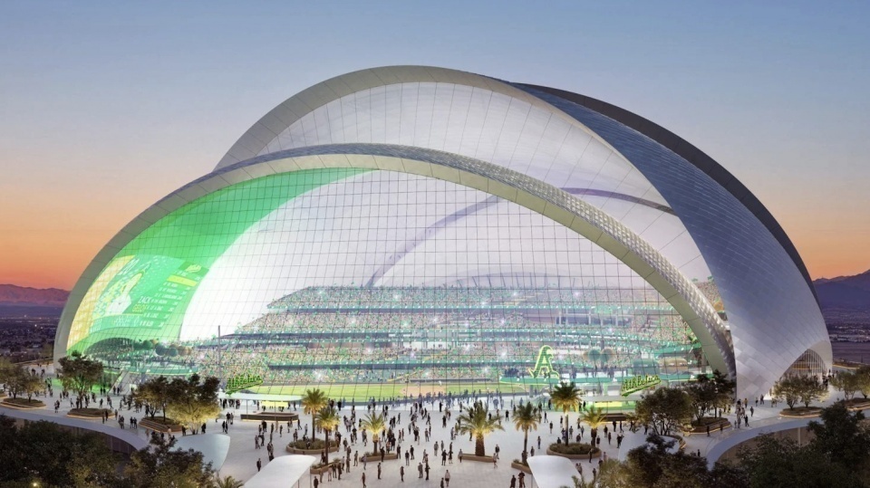 Архитекторы BIG построят стадион для бейсбола в Лас-Вегасе