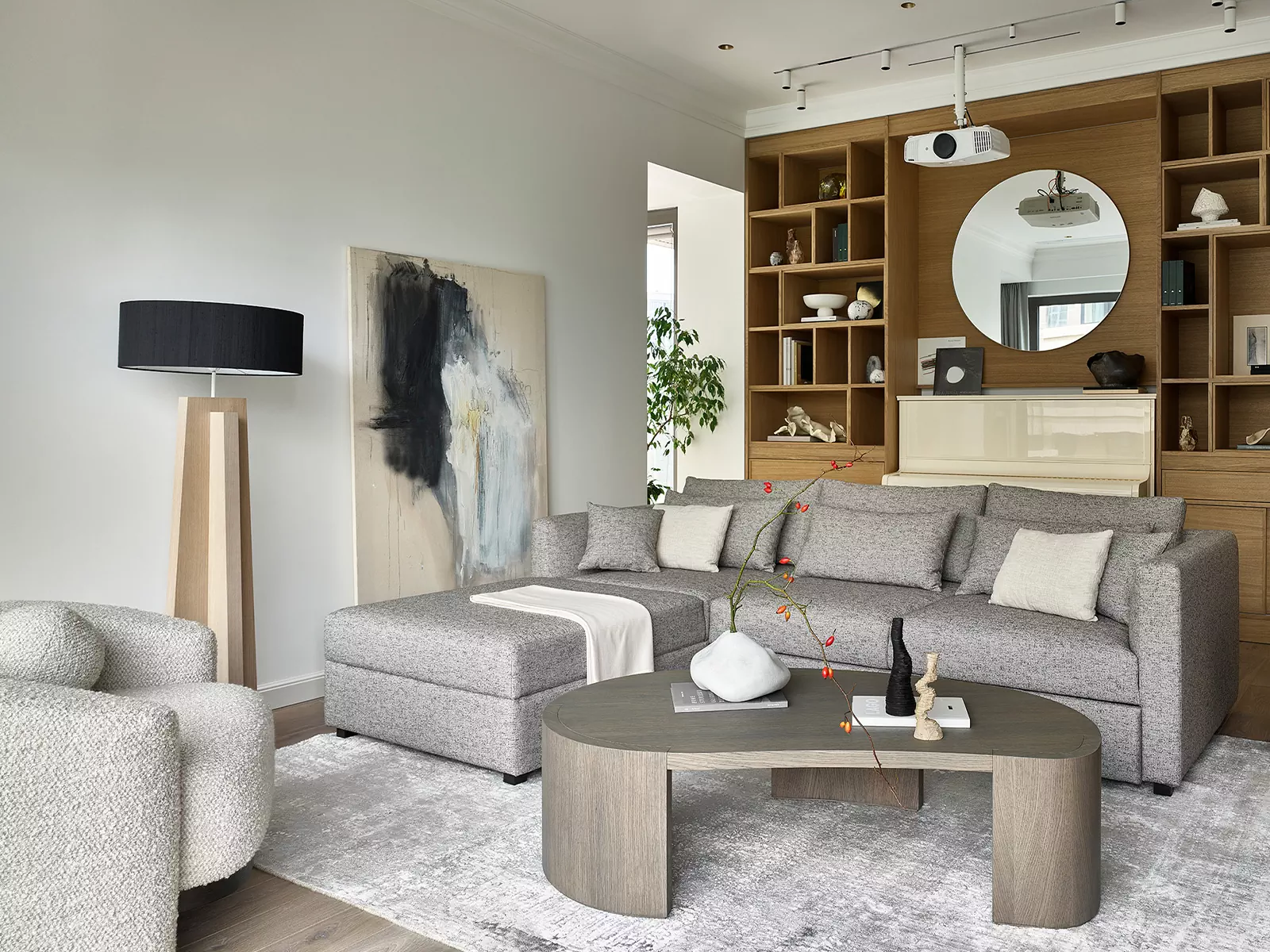 Гармоничный интерьер большой квартиры для семьи с четырьмя детьми — проект Никиты Бондаря