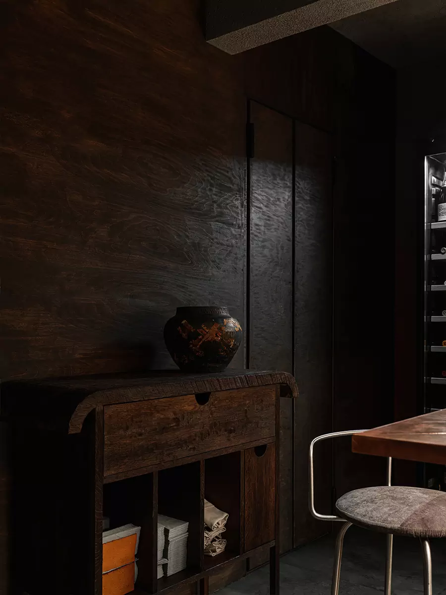 Тактильные материалы в интерьере коктейльного бара с перуанскими корнями — проект бюро Static Aesthetic Architects