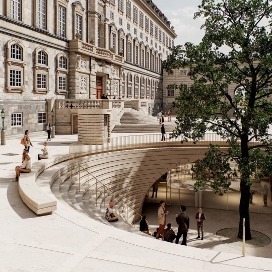 Архитекторы реконструируют здание Датского парламента в Копенгагене