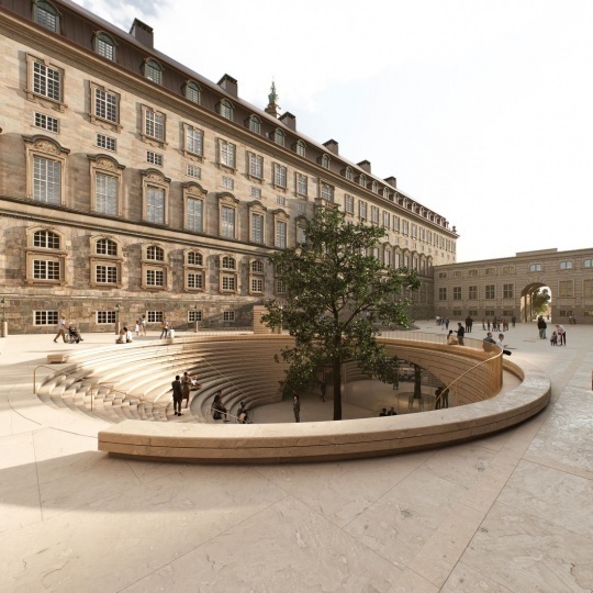 Архитекторы реконструируют здание Датского парламента в Копенгагене