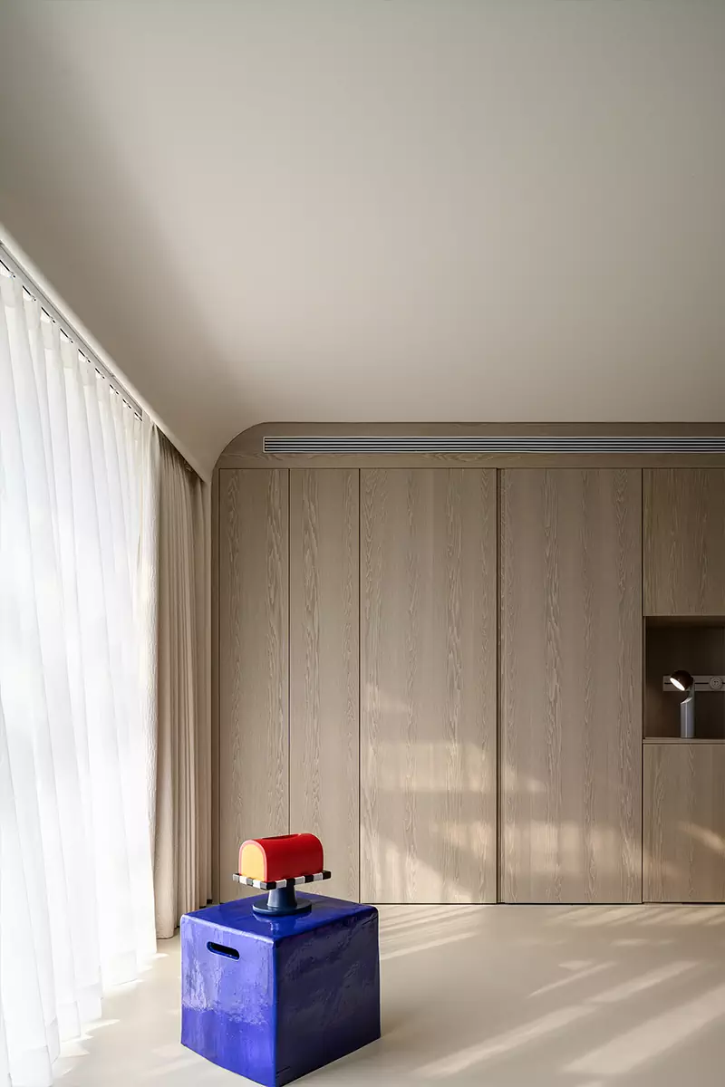 Гармоничный интерьер квартиры в Шанхае с комнатой для медитации — проект Noble Fit & Fun Connection