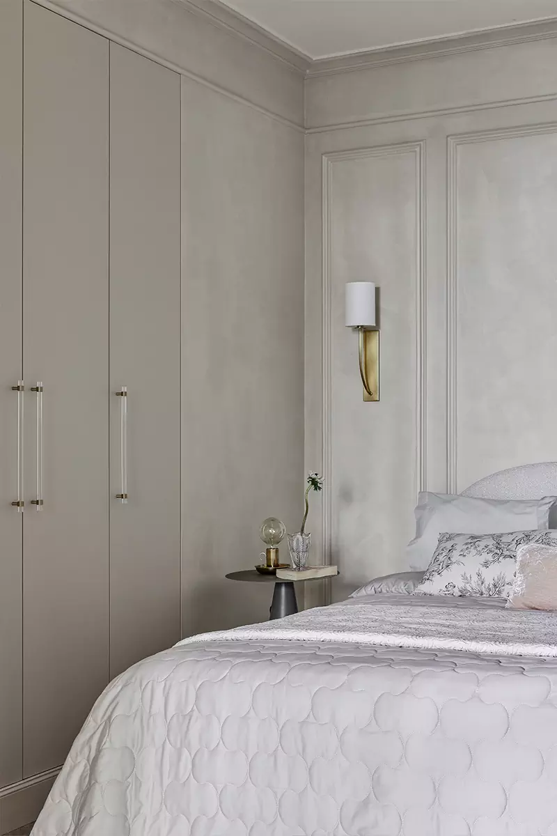 Нарядный интерьер небольшой квартиры для молодой девушки из Перми — проект студии Lebedeva project