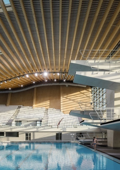 В Париже завершилось строительство центра водного спорта к Олимпиаде
