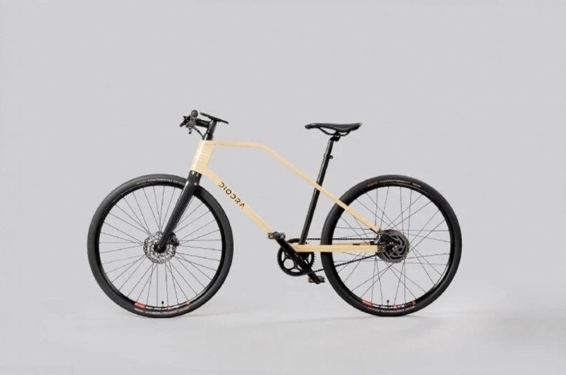 Компания Diodra делает электрические велосипеды с бамбуковой рамой