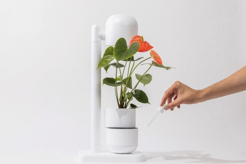 Студия Moss сделала лампу для выращивания растений