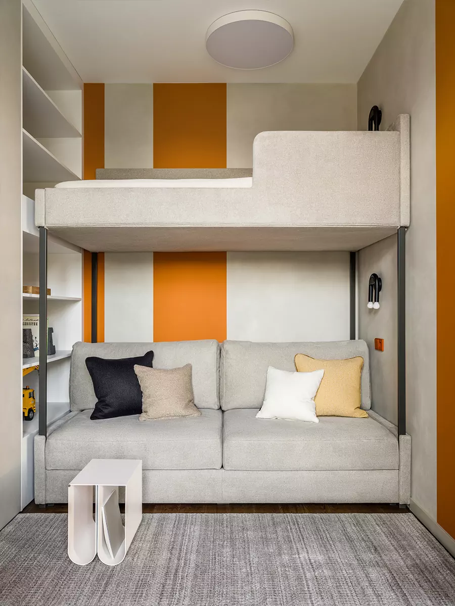 Нестандартный интерьер семейного дома с поэтажным зонированием — проект Инны Кулаченко