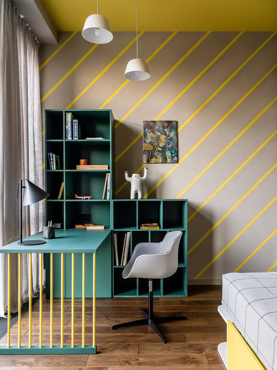 Нестандартный интерьер семейного дома с поэтажным зонированием — проект Инны Кулаченко