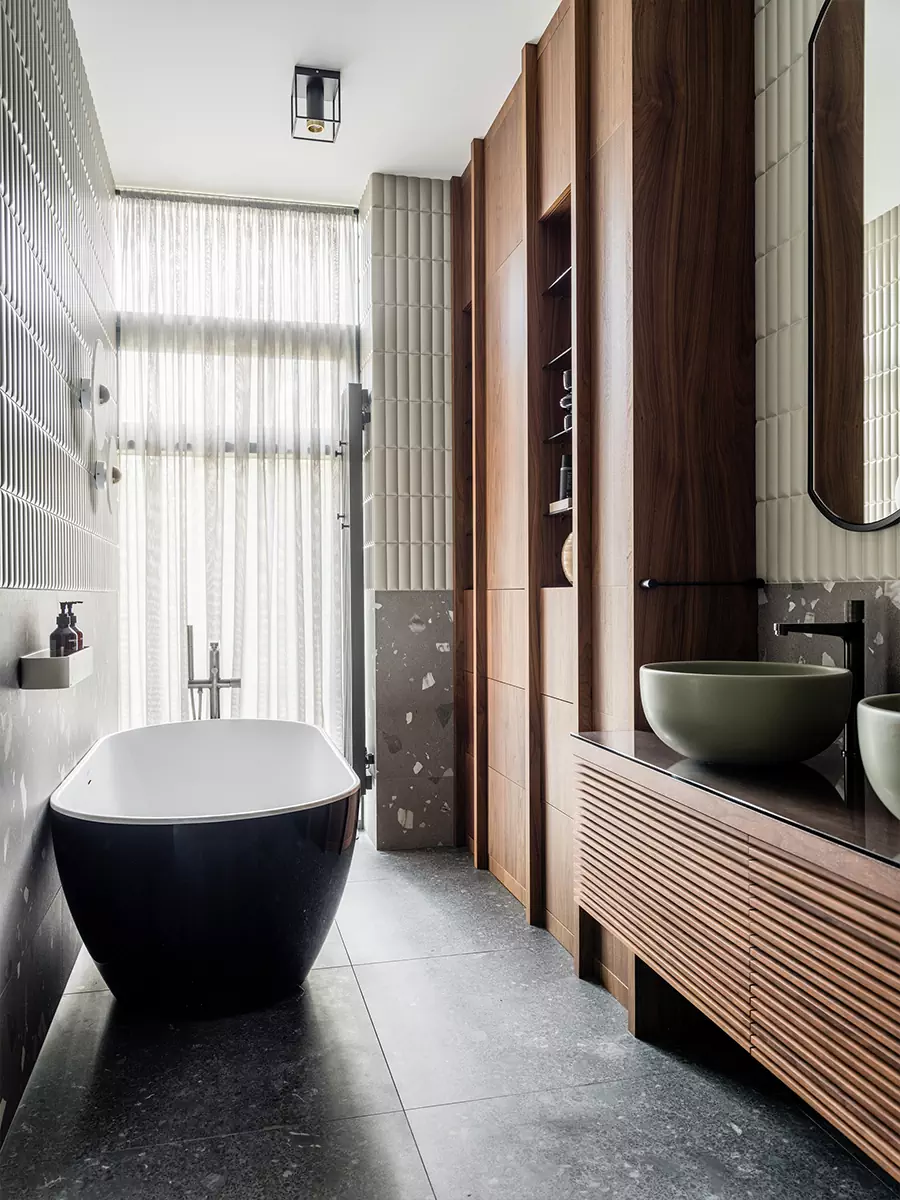 Нестандартный интерьер семейного дома с поэтажным зонированием — проект Инны Кулаченко