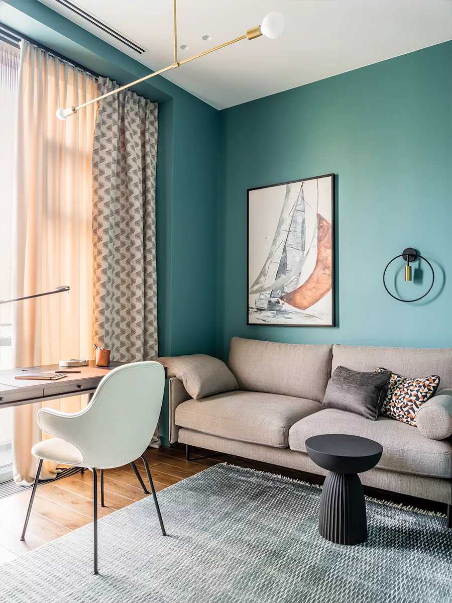 Нестандартный интерьер семейного дома с поэтажным зонированием — проект Инны Кулаченко