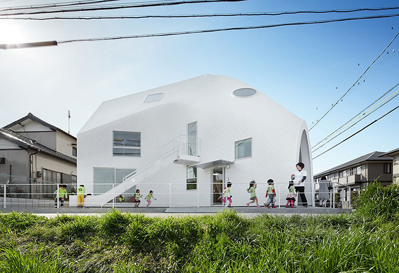 Скульптурный детский сад в Окадзаки, MAD Architects