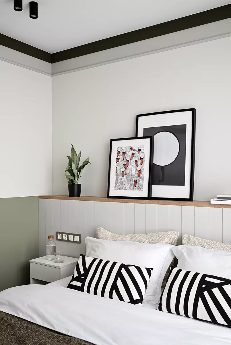 Теплая древесина и оттенки леса в интерьере небольшой минской квартиры – проект студии ESTE Design