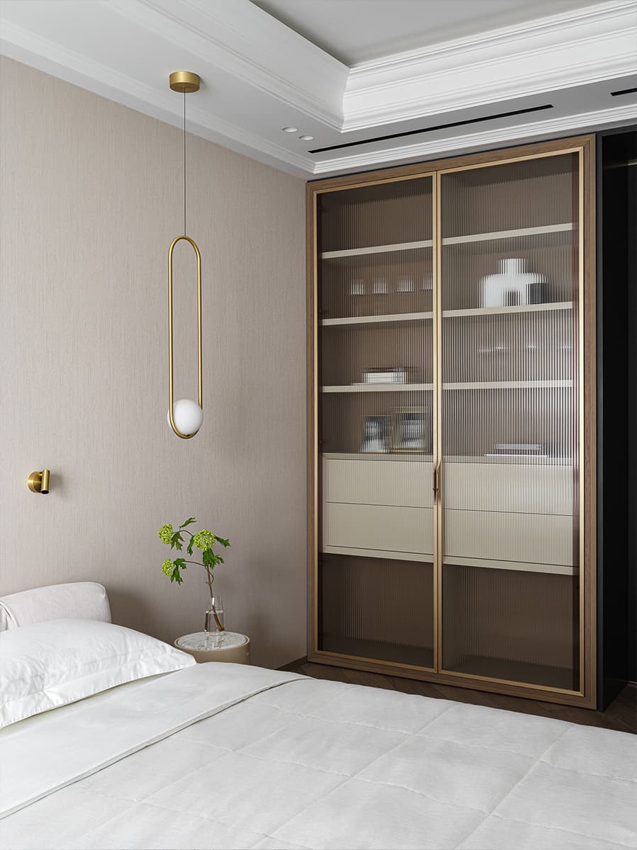 Элегантный интерьер квартиры со сложной планировкой и продуманной детской — проект Евгения Яковлевой