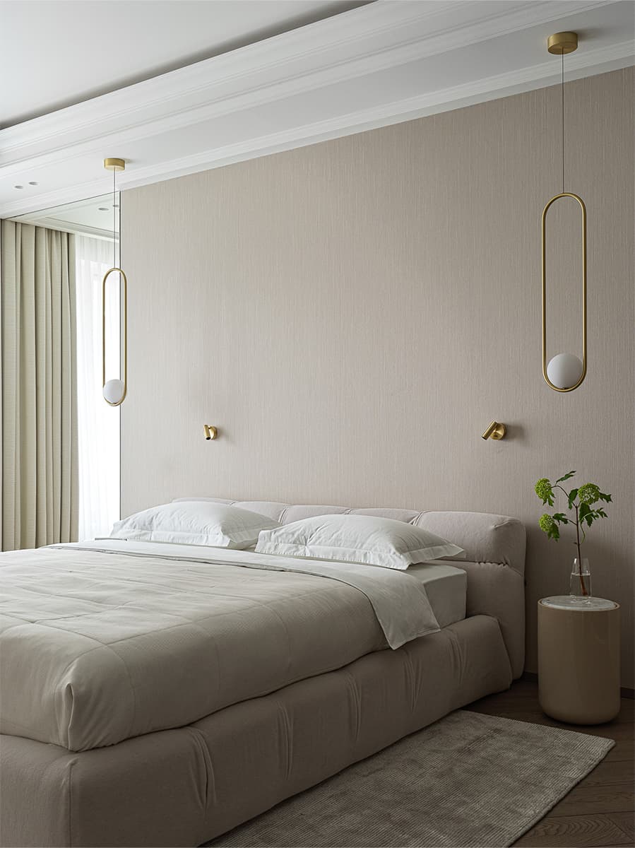 Элегантный интерьер квартиры со сложной планировкой и продуманной детской — проект Евгения Яковлевой