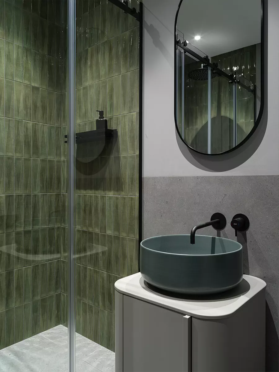 Визуальная чистота в интерьере квартиры на 23 этаже небоскреба с видом на Москву-реку — проект Натальи Федотовой