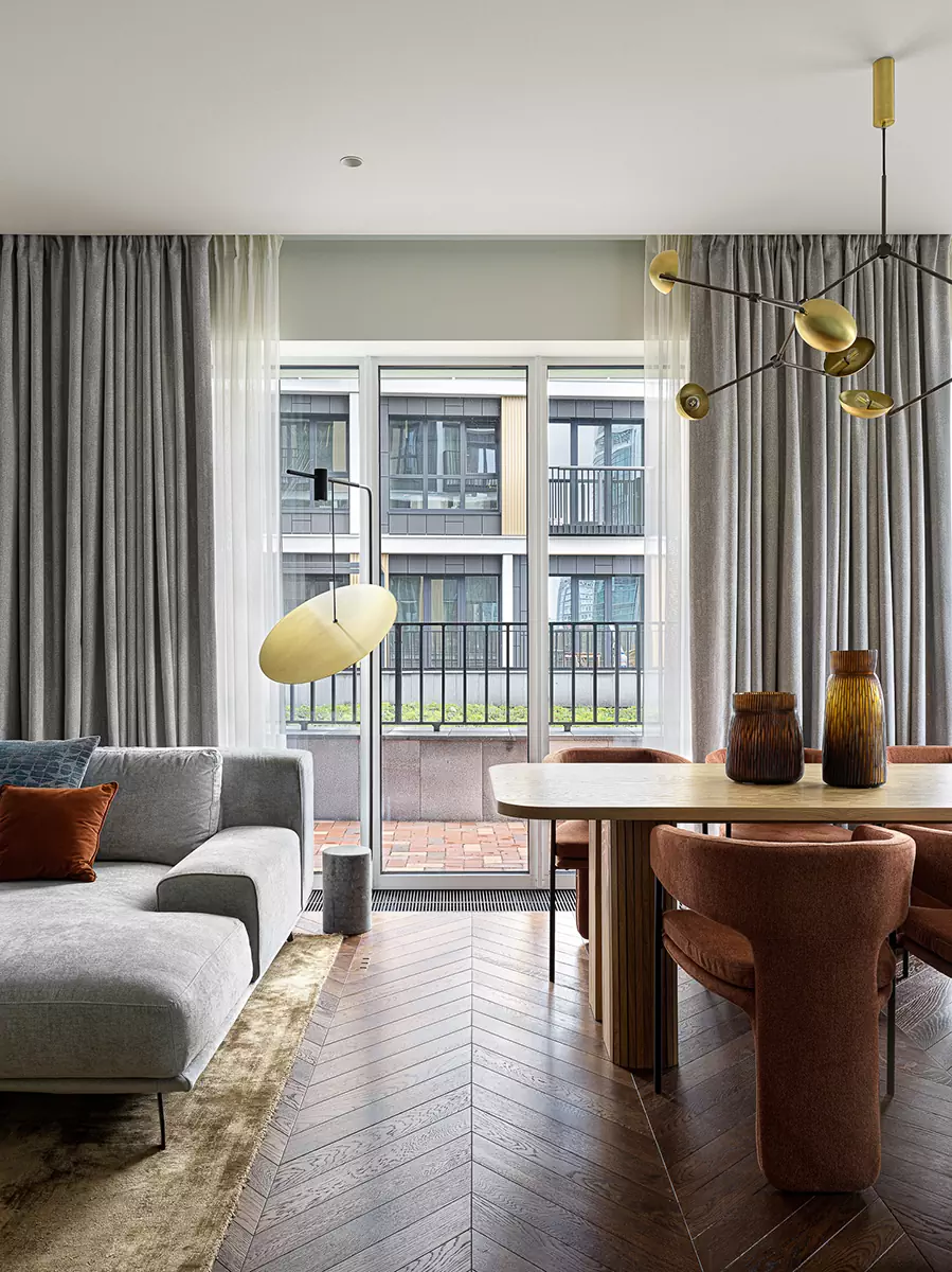 Интерьер екатеринбургской квартиры, вдохновленный стилем mid-century modern — проект студии Mediana Interiors