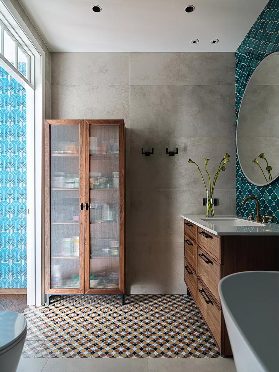 Интерьер екатеринбургской квартиры, вдохновленный стилем mid-century modern — проект студии Mediana Interiors